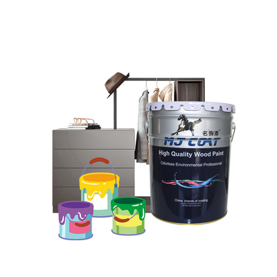 Su geçirmez PU Ahşap Boya Uygulanabilir Kapsama 10-15 Sq.ft/litre