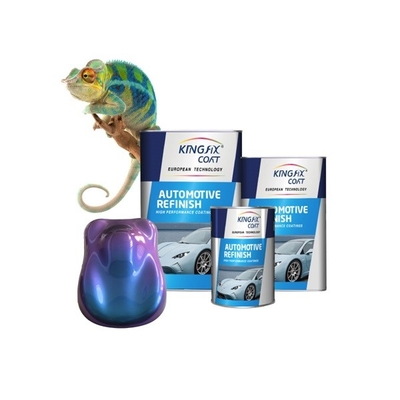 Korozyon Önleyici Parlak Colorshift Araba Boyası Akrilik Otomotiv Renk Kaydırma Pigmenti
