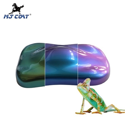Korozyon Önleyici Parlak Colorshift Araba Boyası Akrilik Otomotiv Renk Kaydırma Pigmenti