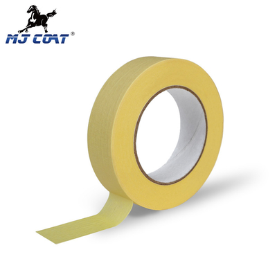 Parlak Sarı Otomotiv Maskeleme Kağıdı Sıcaklık Dayanımı 60-80C
