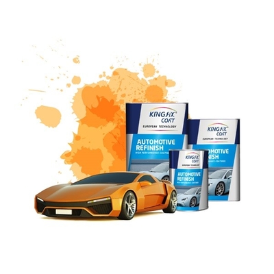 Solid Auto Vernik Boya 2 Bileşenli Çok Parlak Hızlı Kuruma