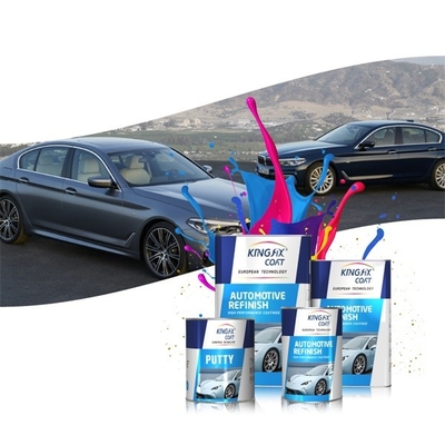 Mükemmel Yapışma 1K Polyester Otomotiv Boyası Kristal Kahverengi İnci Araba Boyası
