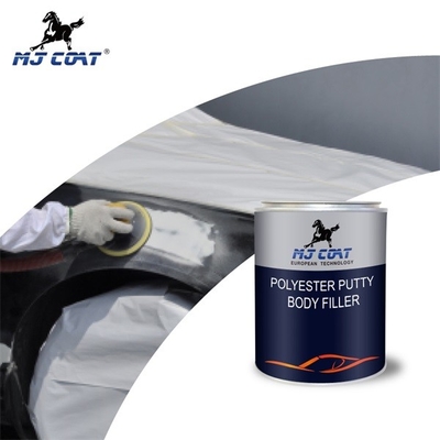 Sarı Polyester Araba Gövde Macunu İyi Dolgunluk Otomotiv Dolgu Macunu