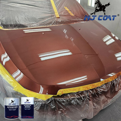 High Gloss Otomotiv Boyası 2k Çeşitli Malzemelere Yüksek Yapışma