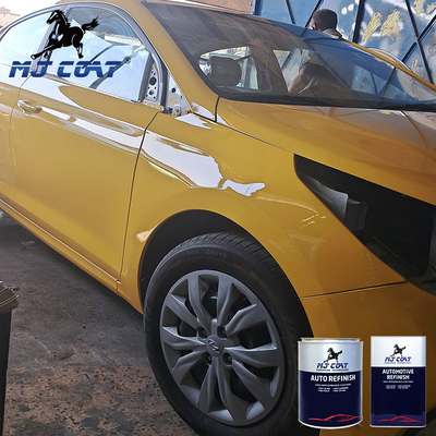 50G/L Otomotiv üst tabakalı boya Yüksek parlaklıklı parlak beyaz araba boyası
