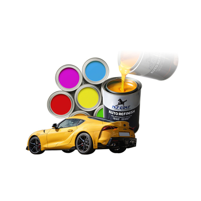 Metal Basecoat Auto Clear Coat Paint, çizik direnci ve dayanıklılığı ile
