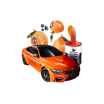 Profesyonel Otomotiv Üst Kat boya püskürtme yöntemi 50 G/L'den Az VOC İçeriği Yüksek Parlaklık