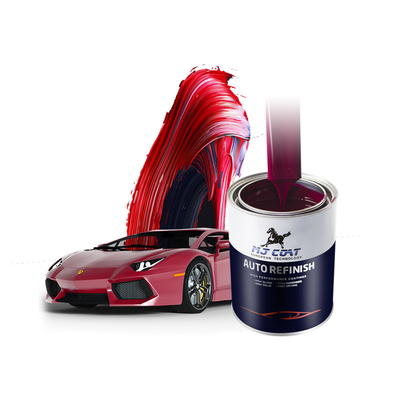 Gloss Finish VOC içeriği 50 G/L'den daha az olan su bazlı otomotiv üst tabakası boyası