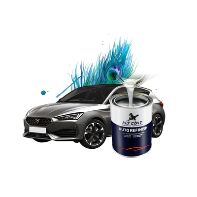 Akrilik Polyurethane Otomobil Alt Katmanı Boyası 1L ve 4L Konteyner Boyutunda Yüksek Kapsama için