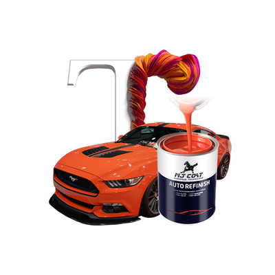 50 G / L'den Az VOC İçeriği Otomotiv Üst Kat Boya 4-6 Saat İçin Dönüştürme Zamanı Ve Yağ Dökücü