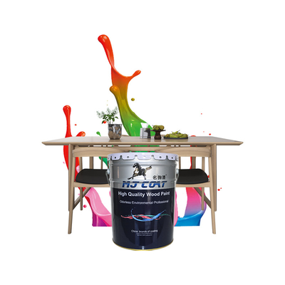 Mat PU Ahşap Boyası Profesyonel için 2-3 Saat Kurutma Zamanı 10-15 Sq.ft/litre Kapsama