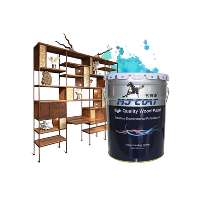 10-15 Sq.ft/litre Kapsama UV Direnci Teknolojisi ile PU Ahşap Boya