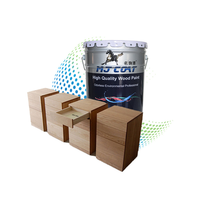 Yüksek Kapsama NC Ahşap Finish Düşük VOC ve galon başına 150-200 Sq. Ft ile